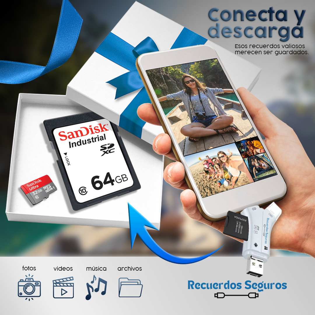 Lector de Tarjetas 4 en 1: Fácil y Rápido